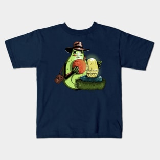 Avocado Jones and the Golden Idol Kids T-Shirt